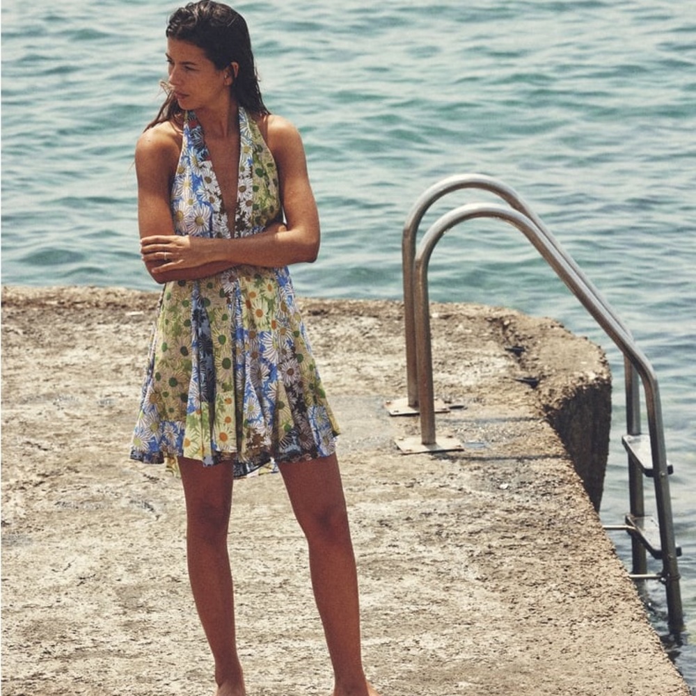 PRINTED SHORT DRESS